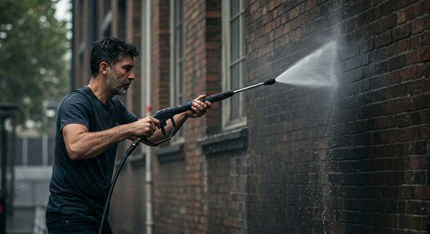 How does the soap dispenser work on a pressure washer