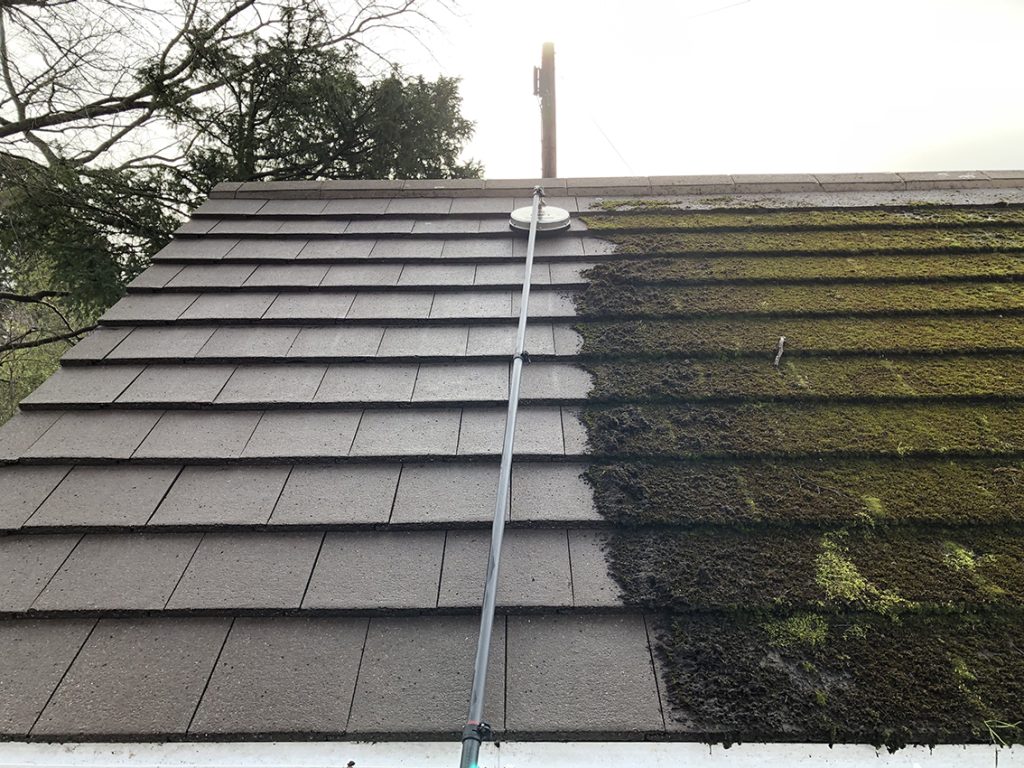 Roof Moss Removal Techniques Pressure Washers in UK