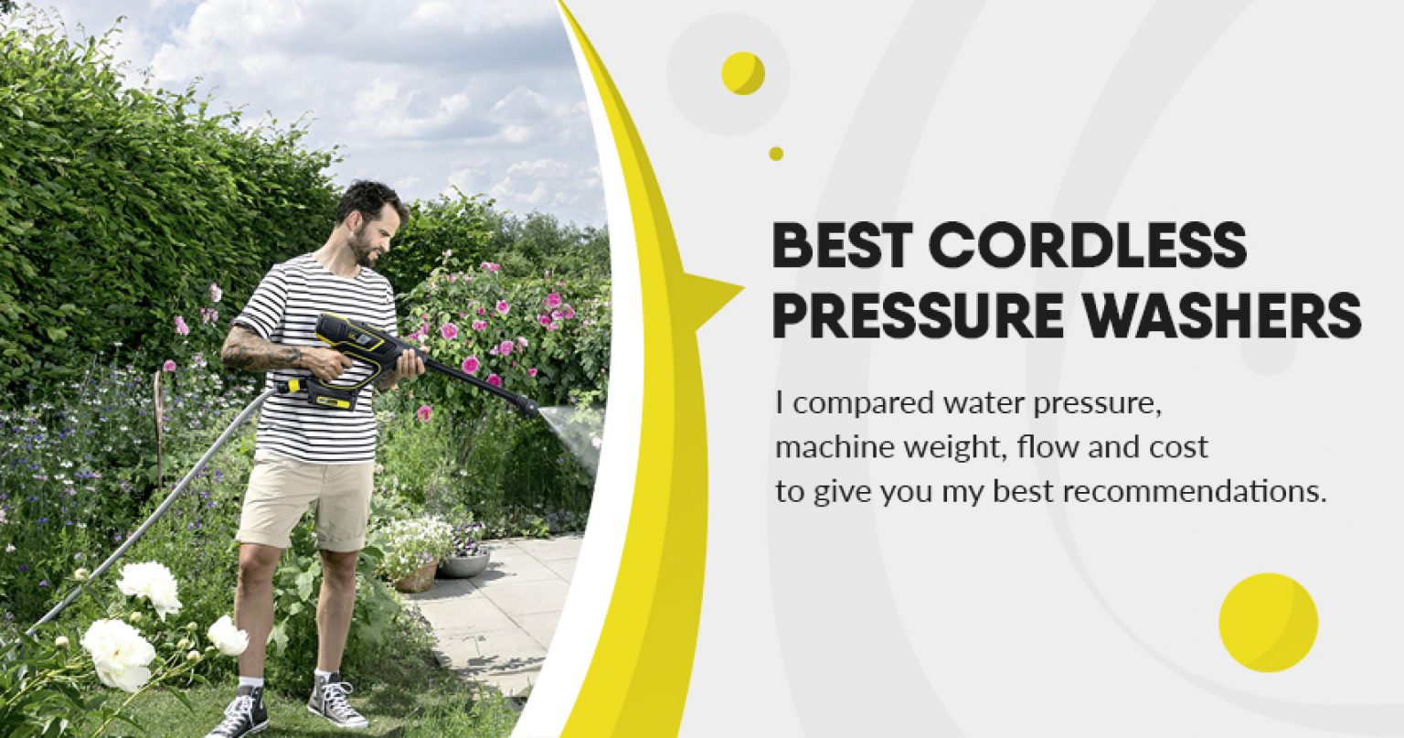 5 Best Cordless Pressure Washers in UK (May 2024)