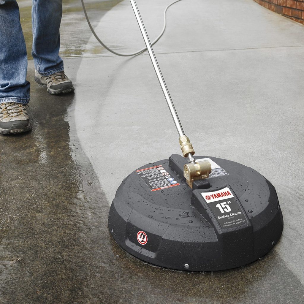 How does a surface cleaner work