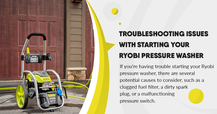 Troubleshooting Issues with Starting Your Ryobi Pressure Washer