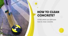 How to Clean Concrete?