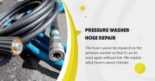 Pressure washer hose repair