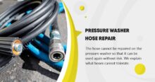 Pressure washer hose repair