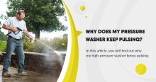 Why does my pressure washer keep pulsing?